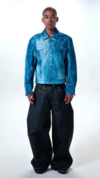 YES CYANOTYPE DENIM JACKET