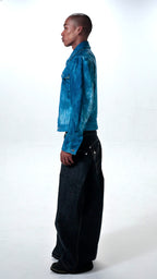 YES CYANOTYPE DENIM JACKET