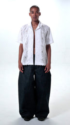 YES LACE ALOHA SHIRT