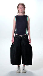 YES BOAT NECK TANK TOP