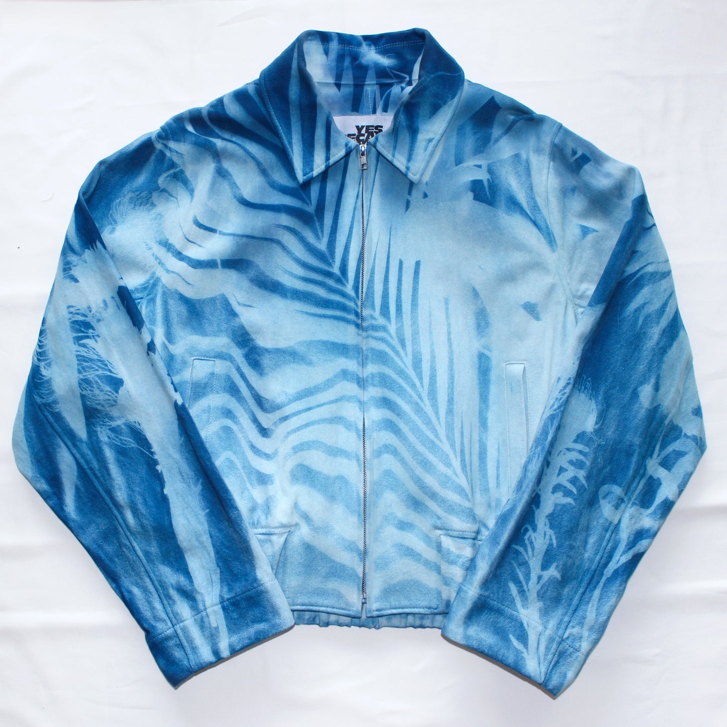 YES CYANOTYPE BLOUSON