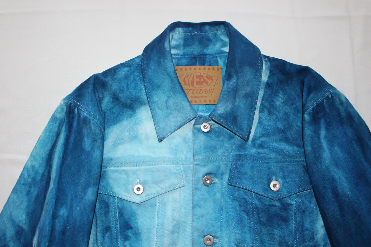 YES CYANOTYPE DENIM JACKET
