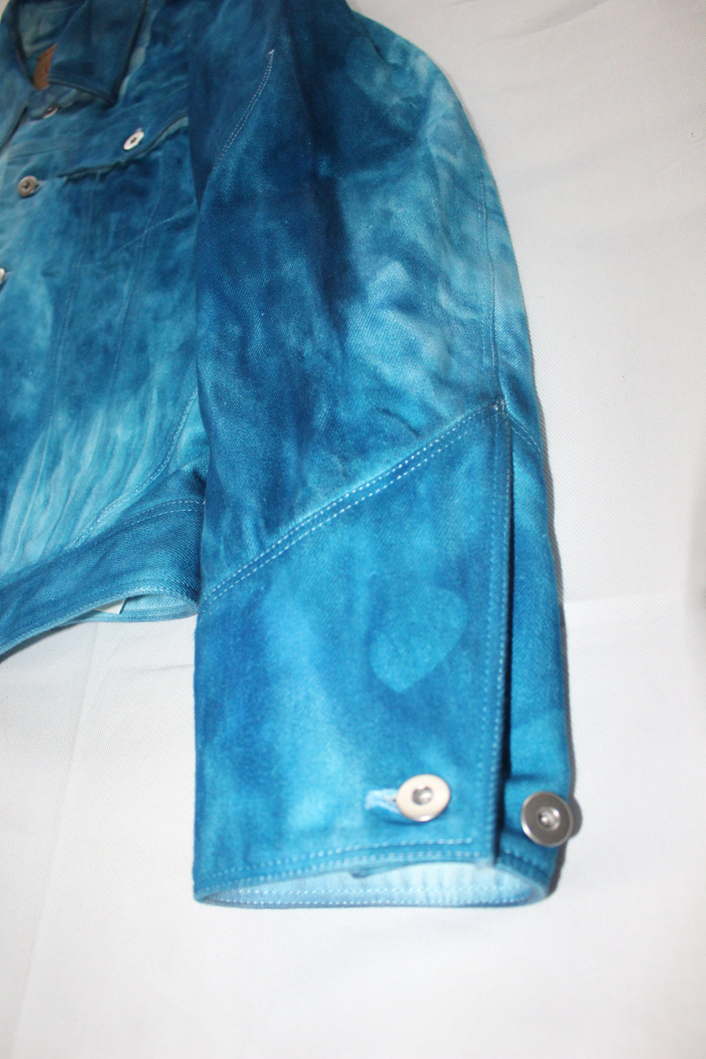 YES CYANOTYPE DENIM JACKET