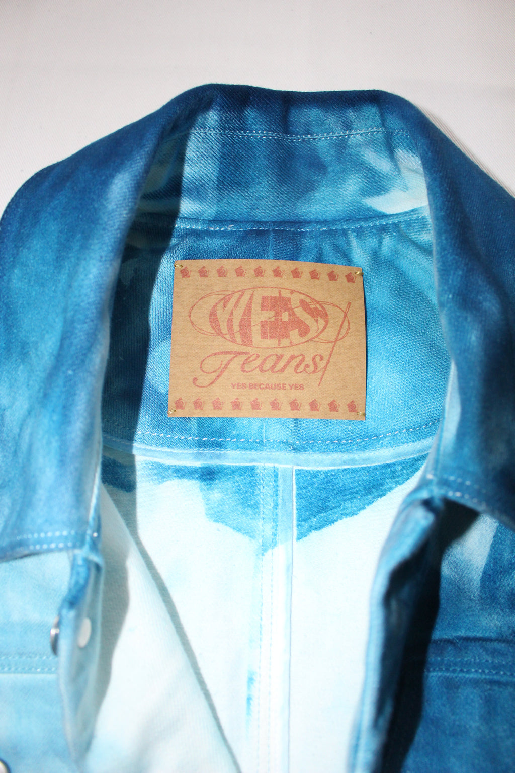 YES CYANOTYPE DENIM JACKET
