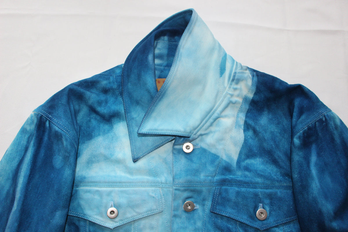 YES CYANOTYPE DENIM JACKET