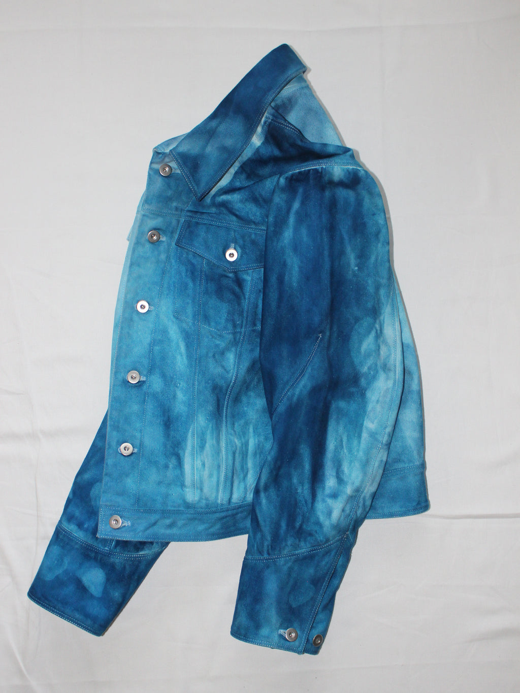 YES CYANOTYPE DENIM JACKET