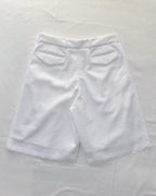 YES LACE TUCK HALF PANTS