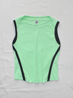 YES BOAT NECK TANK TOP