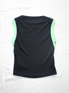 YES BOAT NECK TANK TOP