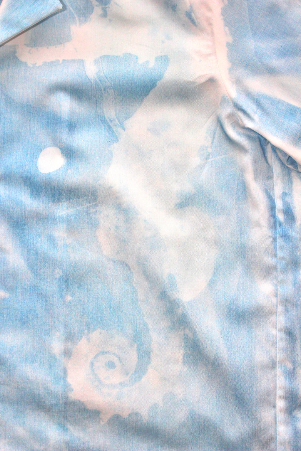 YES CYANOTYPE ALOHA SHIRT