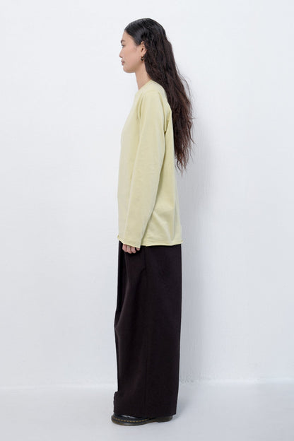 YES LONG SLEEVE T-SHIRT